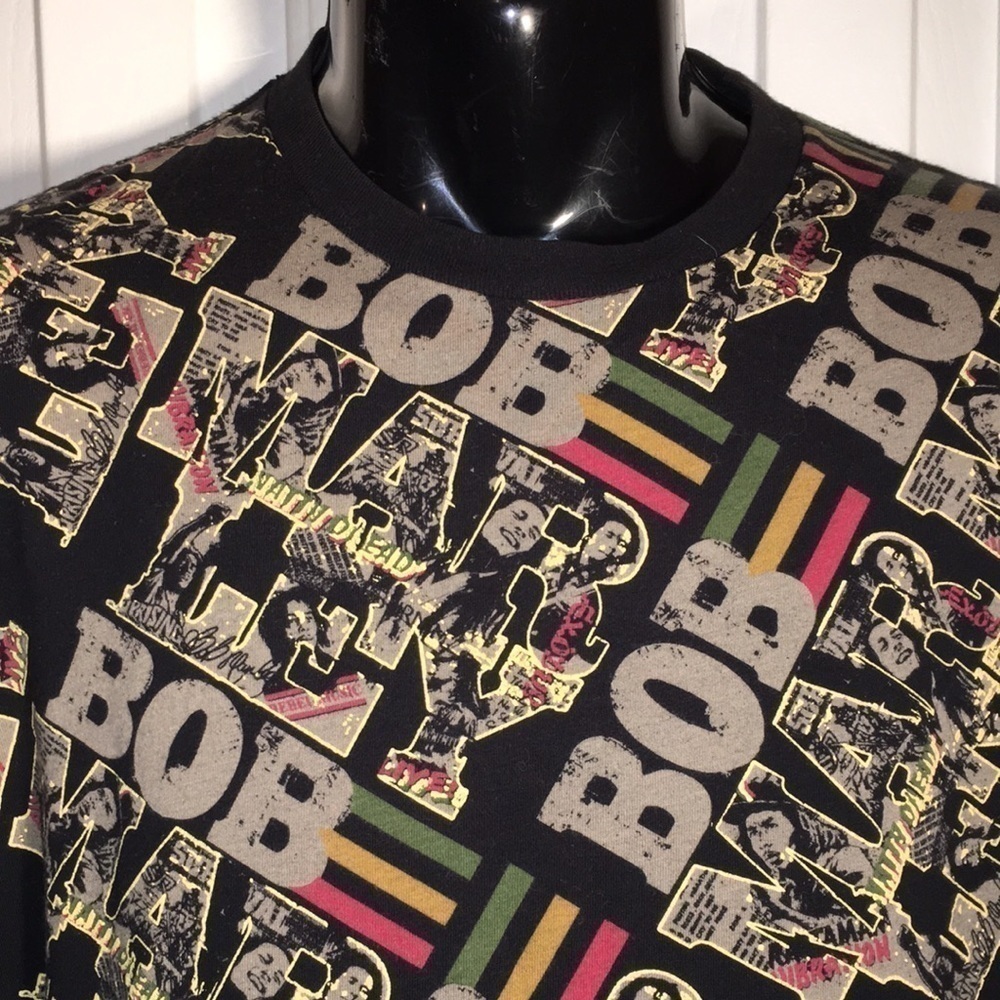 VINTAGE BOB MARLEY TEE SHIRT​​​​​​​​​​​​​​​​​​​​​​​​​​​​​​​​​​